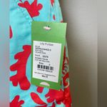 Lilly Pulitzer NEW Don’t be Shellfish Callahan Aqua Coral Turtle Shorts Size 0 Photo 3