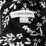 Calvin Klein Floral Print Scuba Crepe Midi Dress Photo 3