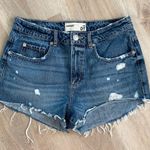 Garage Women’s Festival Denim Raw Hem Jean Shorts Size 7 Photo 16