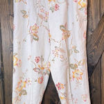 Jonathan Logan High Waist Floral Pleated Pants Size 12 Photo 0