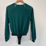 Lovers + Friends  Green Layla Bodysuit Size XXS Photo 3