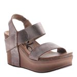 OTBT Pewter Wedge Sandal Photo 0