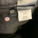 GRLFRND Karolina High Waist Slim Straight leg Jeans Black Size 24 Photo 8