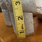 BADGLEY MISCHKA JEWEL BRONWEN SILVER EMBELLISHED EVENING WEDDING PROM SIZE 8 Photo 11