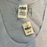 PINK - Victoria's Secret  White Sequin Heart Tank Top Photo 5