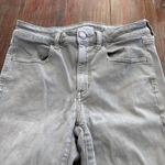 Women's American Eagle Gray Next Level Stretch High Rise Jeggings Size 8 Photo 1