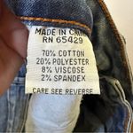 LUXE MODA hippy frayed ruffle bell denim jeans Size 8 EUC Blue Photo 5