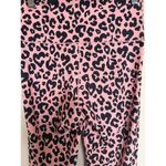 Aerie Offline by Real Me 7/8 Leggings Hi-Rise Size L Pink Leopard Print Photo 3