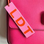 LDT Jill Baguette Barbiecore Leather Shoulder Bag Photo 3