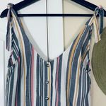 Saltwater Luxe  Resort Wear/Beach/Vacation Multi Stripe Tank Top | Size: XS Photo 2
