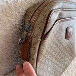 CELINE  Vintage Macadam‎ Authentic Rare Leather Zipper Beige Clutch Photo 4