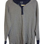 Duluth Trading Shirt‎ Women's Size XL Casual Stripes Blue White Photo 0