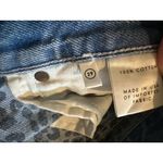 GRLFRIEND Animal Print Straight Leg Jeans Size 29 Blue Photo 5