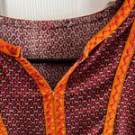 GENERATION‎ Vibrant Red and Green Tunic Pakistan Top Size L Photo 6