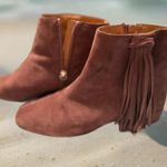 Free People  Suede Ankle Boots - Brown Photo 0