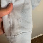 Lululemon All Yours Hoodie Fleece Pullover Sweatshirt in Daydream Light Blue Photo 4