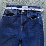 frame denim Frame Le High Straight Jeans Size 24 Stretch Raw Hem Denim City USA Boho Photo 1