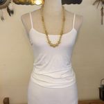 Vintage golden lucite bead long necklace Gold Photo 2