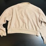 Victoria's Secret  Beige crop sweatshirt Photo 5