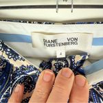 Diane Von Furstenberg  Blue Paisley Pant Photo 5