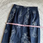 Mara Hoffman  Midi Floral Embroidered Florence Pencil Skirt 4 XS Photo 5