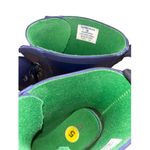 Lauren by Ralph Lauren women’s lace up juniors rain boots size 5 Blue Photo 3