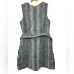 Judith March  Gray Snakeprint Sleeveless Dress Photo 5
