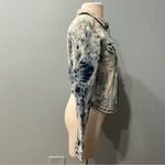 William Rast  Sussex Tye Dye Cropped Denim Jacket Size XS Photo 4