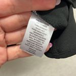 Leith Black Spaghetti Strap Peplum Top M Photo 2