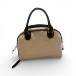 Juicy Couture  Embossed Logo Satchel Dome Bag Heart Charm NWT Photo 2