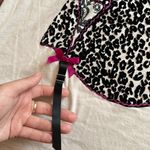 LINGERIE BODICE GRAPHIC TEE TUNIC DRESS Pink Size M Photo 2