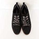 Vionic EUC  Ballari Black Suede Oxford Lace Up Shoes Size 9.5 Photo 2