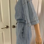 Frame Kaftan Denim Mini Dress, Breezy Photo 11