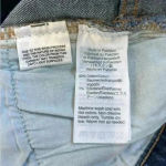 J.Crew  mercantile blue denim high rise shorts in size 24 Photo 3