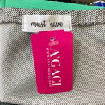 Pinstripe satin slip skirt, Must Have women's large black silver gray silky midi Photo 4