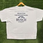 Busch Light Head for The Mountains Oversized T-Shirt Size XXL Photo 0