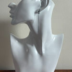 Gunmetal Threader Earrings NWT Photo 0