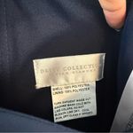 Dessy Collection 3104 Long Sleeve Chiffon Gown Midnight Navy Blue 12 Photo 4