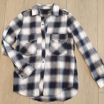 ZARA  Woman's Plaid Black & White Buttoned Shirt Photo 0