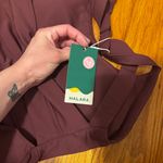 Halara  Sports Tank Top Athletic Dress Maroon Large NWT Photo 4