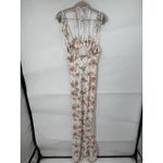 Parthea Floral Maxi Dress Women M White Whimsical Prairie Cottage Milk Maid Size M Photo 2