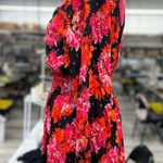 Rose + Olive Floral Minidress L Photo 2