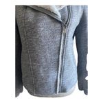 Old Navy super cute and cozy gray jacket, Sherpa Inside, two hand pockets Photo 1