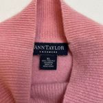 Ann Taylor Pink Cashmere Mock Neck Top Photo 1
