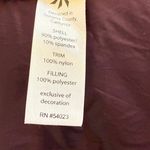 Athleta Women’s XXS Purple Quilted Long Sleeve Hooded Fleece Lined Zip Jacket Photo 8