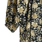 THE GREAT. SWIM Black Brown Tan Swim Coverup Dress NWT Size 2/US Medium Beachy Photo 3