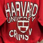 The Vintage Shop Vintage 1980s Harvard University Crimson Raglan Cut Sweatshirt Tultex Large L Photo 1