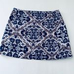 Joe Fresh Women's Artistic Colorful Geometric Multicolor 14 Floral Mini Skirt Photo 1