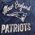 NFL New England Patriots Top Touch By Alyssa Milano Blue Cotton Womens Small Photo 1