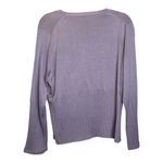 J. Jill Sweater Women's Size‎ 2X Office Business Purple Silk Wool Blend NEW Photo 1